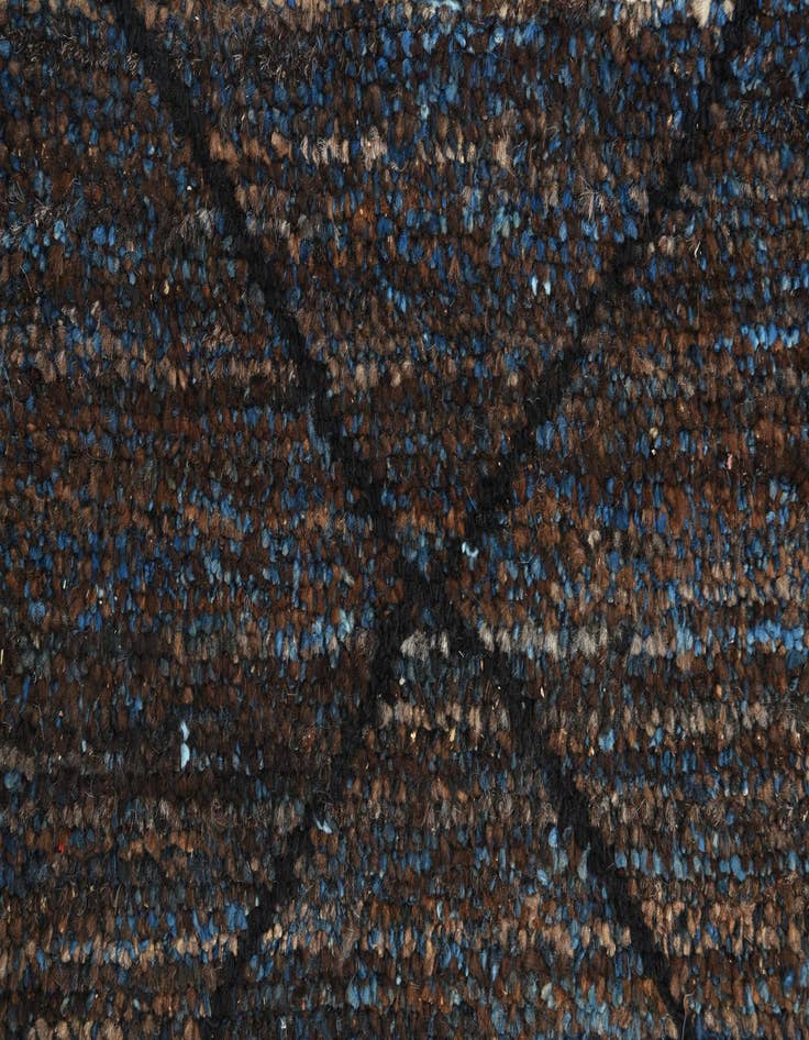 Detail image of 8' x 10' 4  Hand Knotted Moroccan Wool Rug