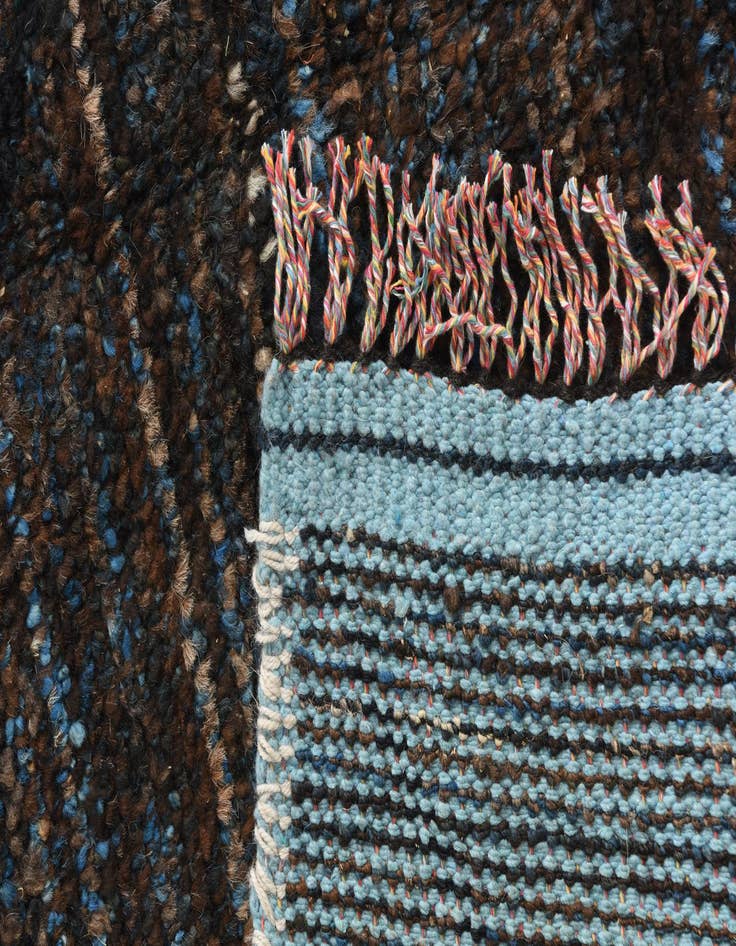 Detail image of 8' x 10' 4  Hand Knotted Moroccan Wool Rug