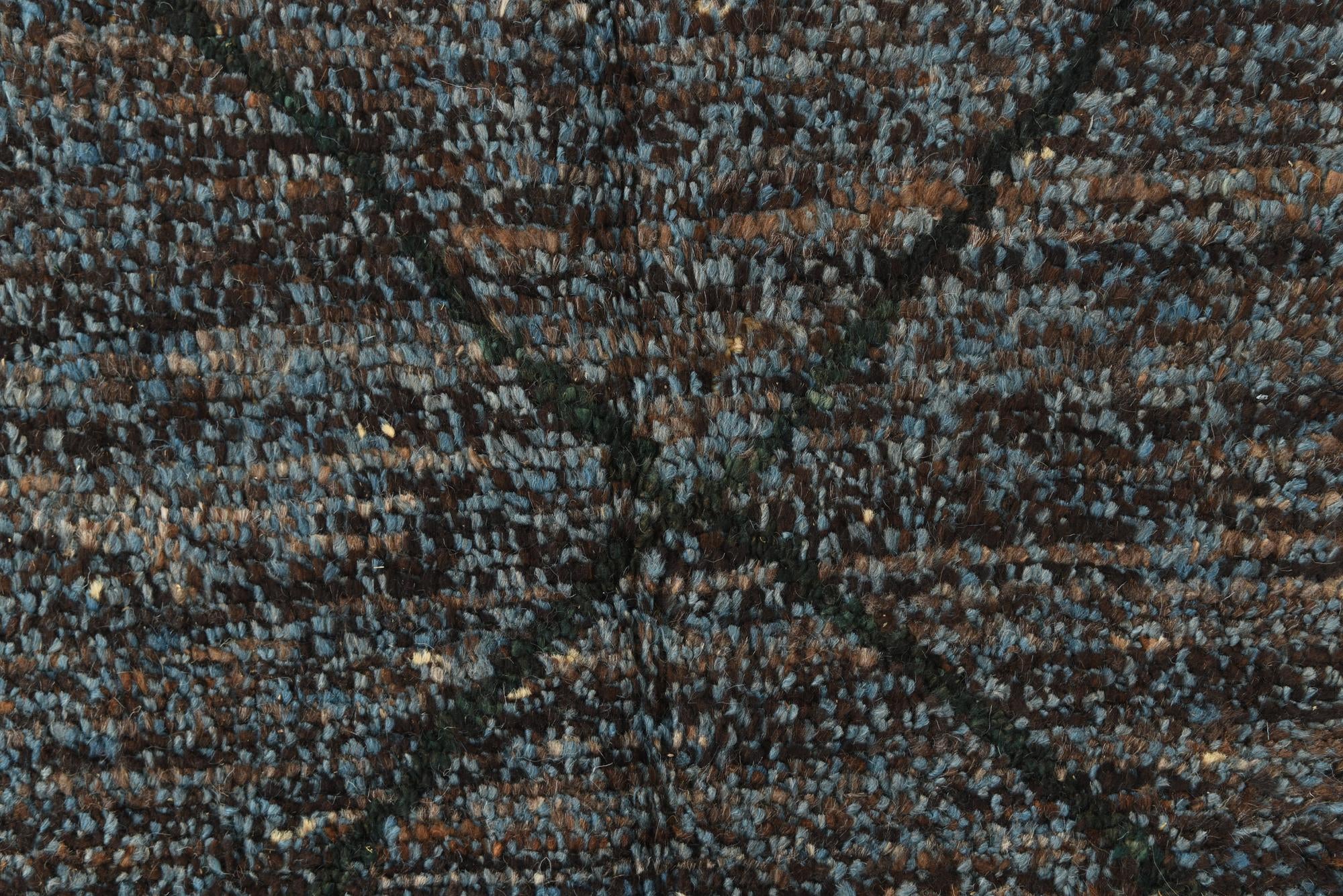 6' 2 x 9' 2 Hand Knotted Moroccan Wool Rug