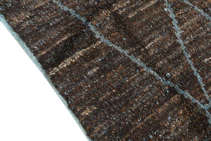 5' x 8' Hand Knotted Moroccan Wool Rug