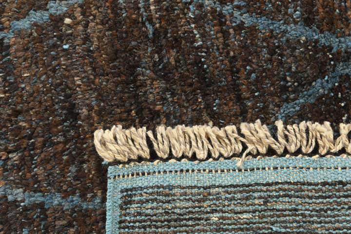 5' x 8' Hand Knotted Moroccan Wool Rug