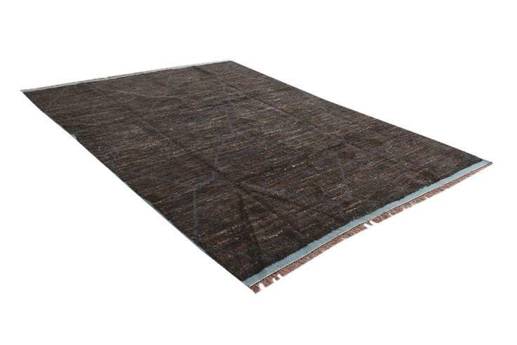 Detail image of 7' 9 x 10' 6 Hand Knotted Moroccan Wool Rug