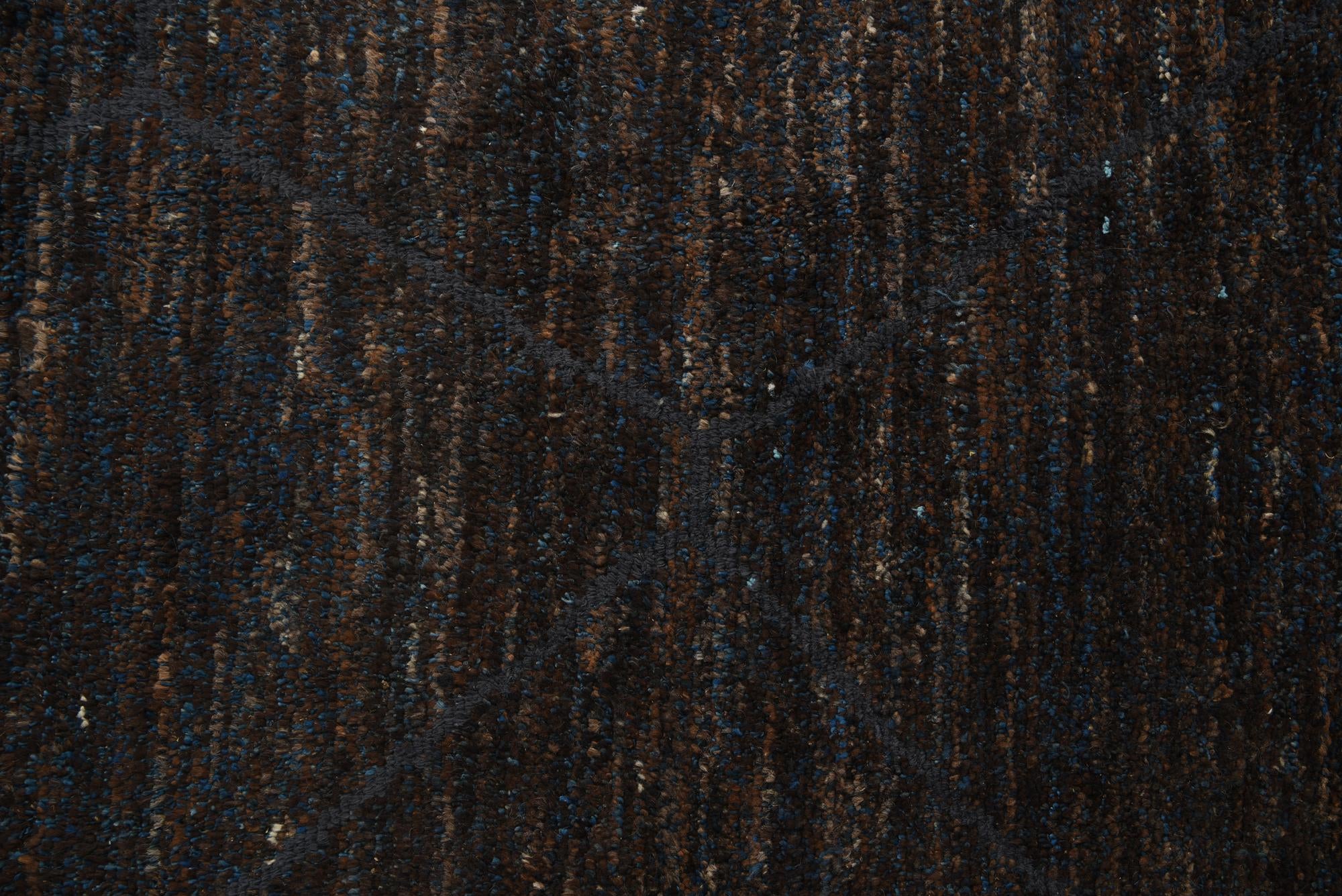 7' 9 x 10' 6 Hand Knotted Moroccan Wool Rug