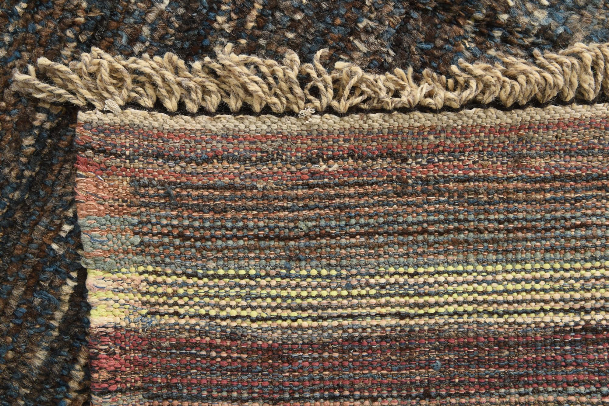 8' 9 x 12' 9 Hand Knotted Moroccan Wool Rug