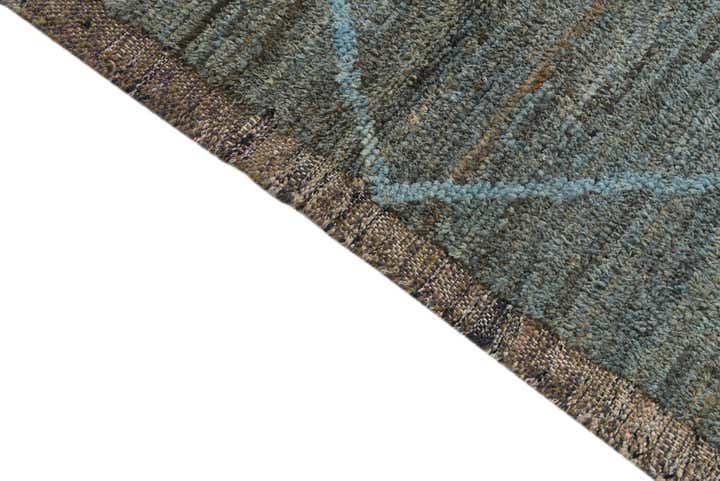 9' 3 x 12' 3 Hand Knotted Moroccan Wool Rug