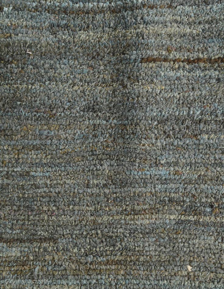 Detail image of 9' 3 x 12' 3  Hand Knotted Moroccan Wool Rug