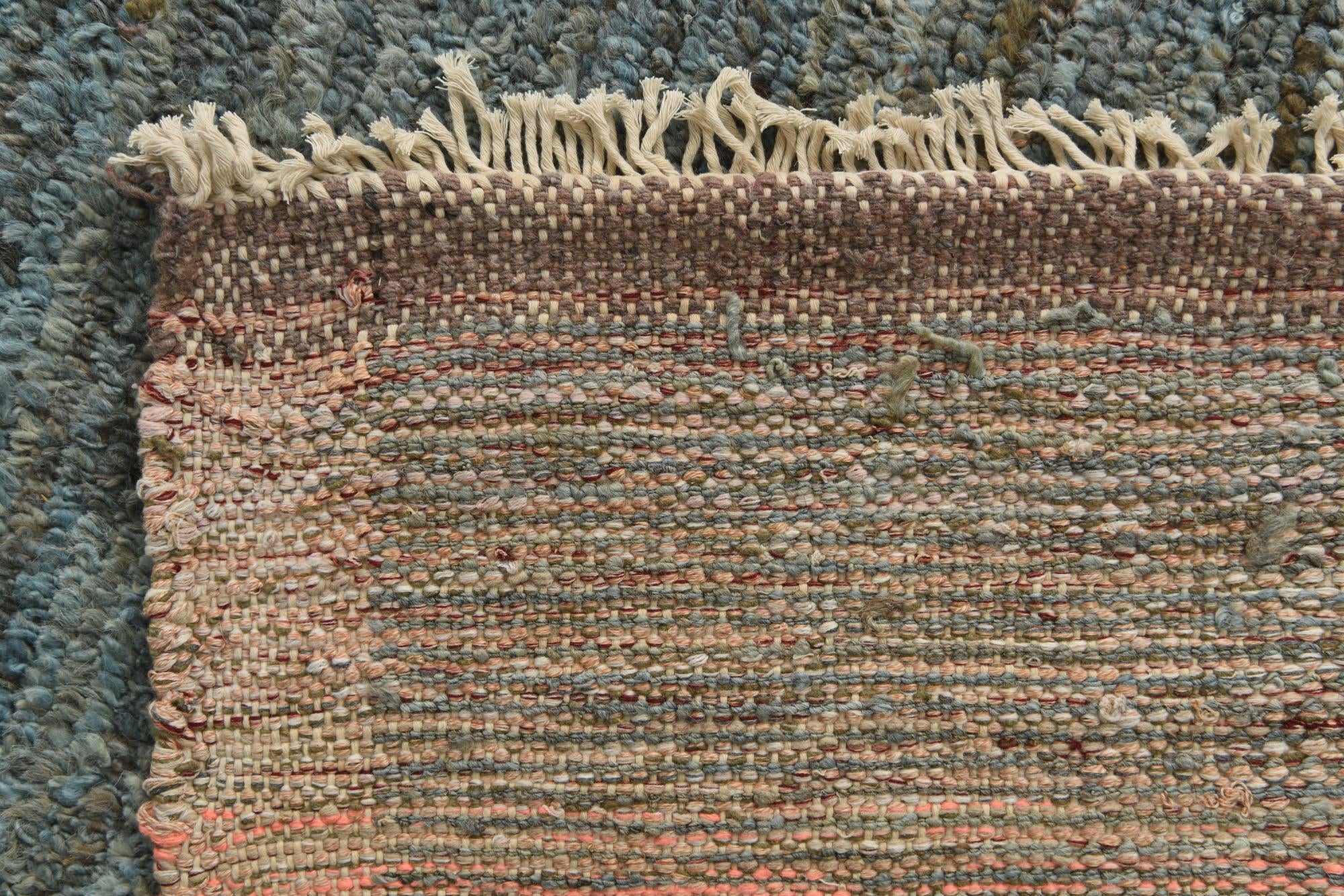 280cm x 375cm anudado a mano marroquí Alfombra Lana