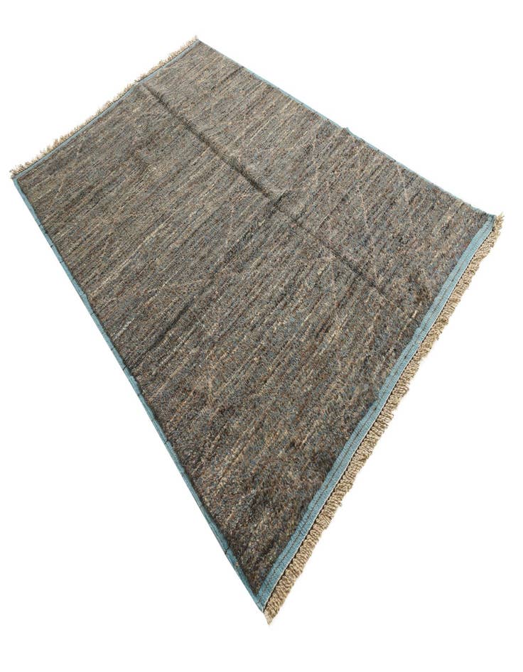 Detail image of 6' x 9' 5  Hand Knotted Moroccan Wool Rug