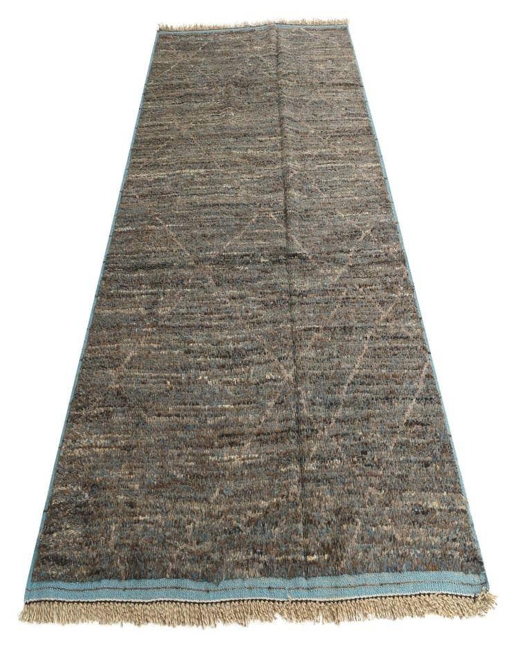 Detail image of 6' x 9' 5  Hand Knotted Moroccan Wool Rug