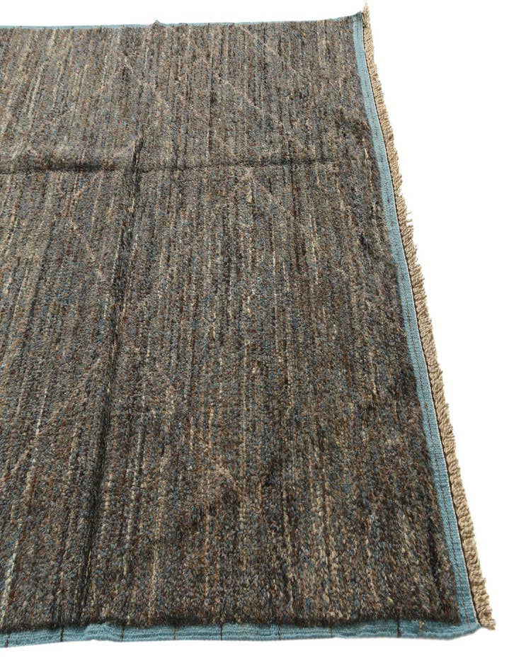 Detail image of 6' x 9' 5  Hand Knotted Moroccan Wool Rug
