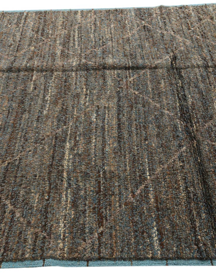 Detail image of 6' x 9' 5  Hand Knotted Moroccan Wool Rug