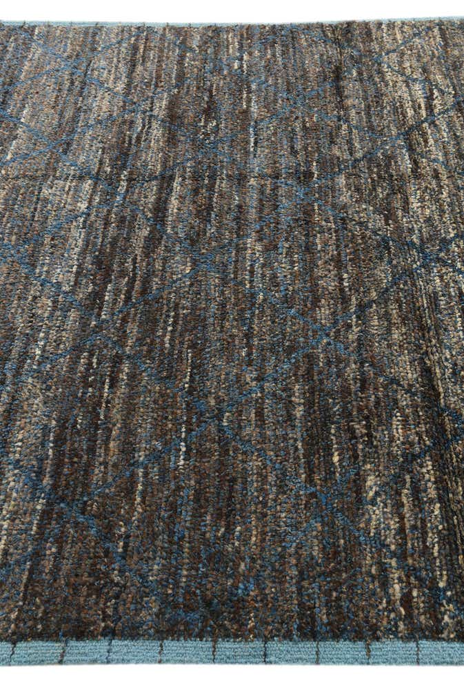 6' 3 x 9' 2 Hand Knotted Moroccan Wool Rug