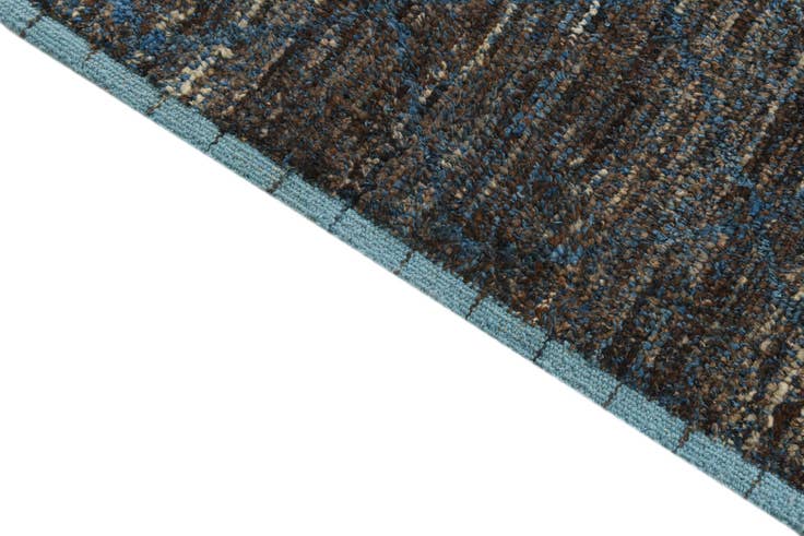 Detail image of 6' 3 x 9' 2 Hand Knotted Moroccan Wool Rug