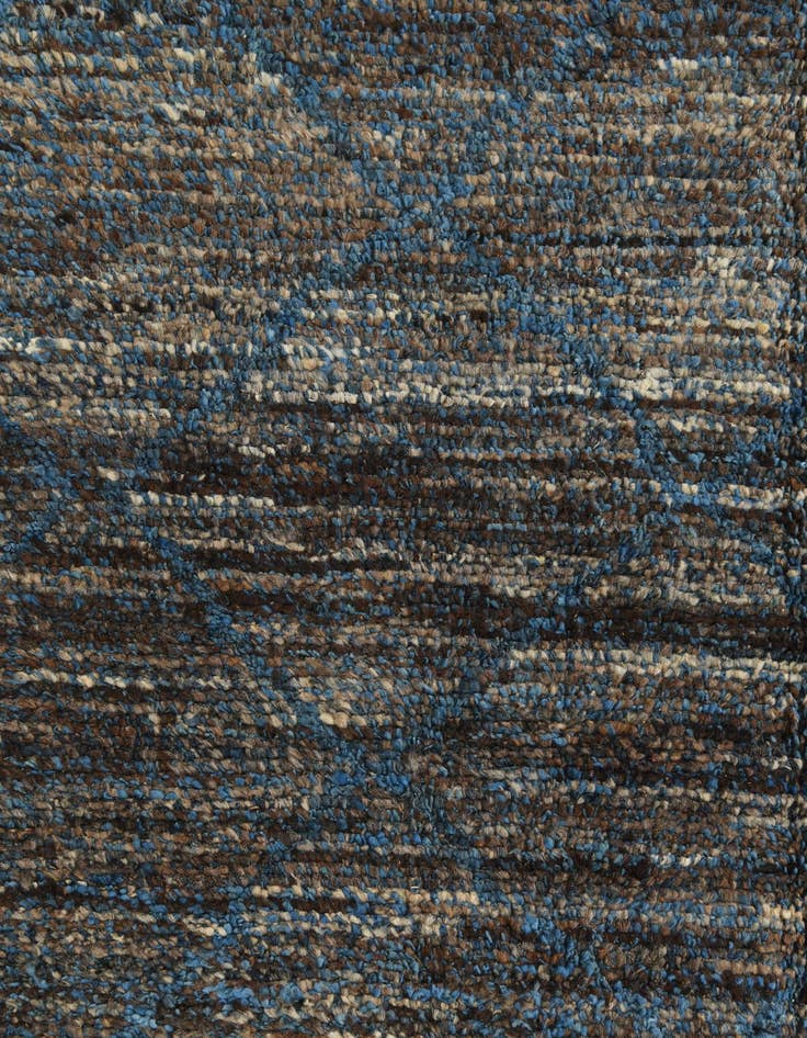 Detail image of 6' 3 x 9' 2  Hand Knotted Moroccan Wool Rug