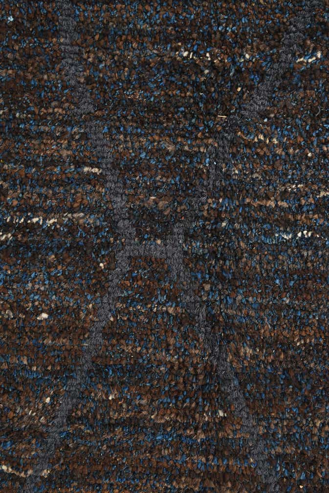 6' 1 x 9' 7 Hand Knotted Moroccan Wool Rug