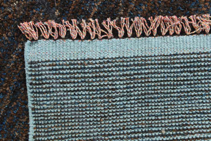 6' 1 x 9' 7 Hand Knotted Moroccan Wool Rug
