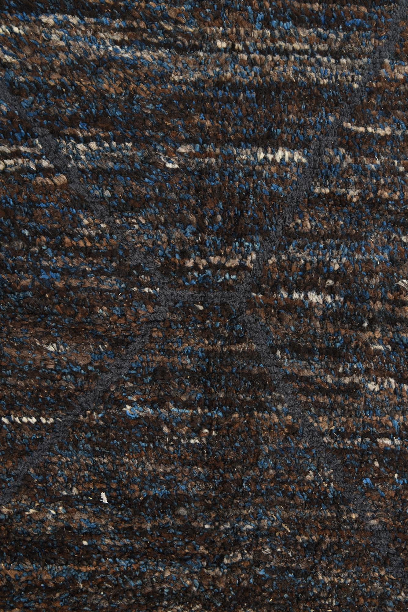 8' x 10' 8 Hand Knotted Moroccan Wool Rug