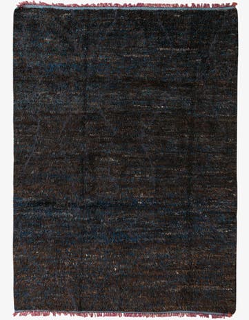 7' 9 x 10' 4 Hand Knotted Moroccan Wool Rug