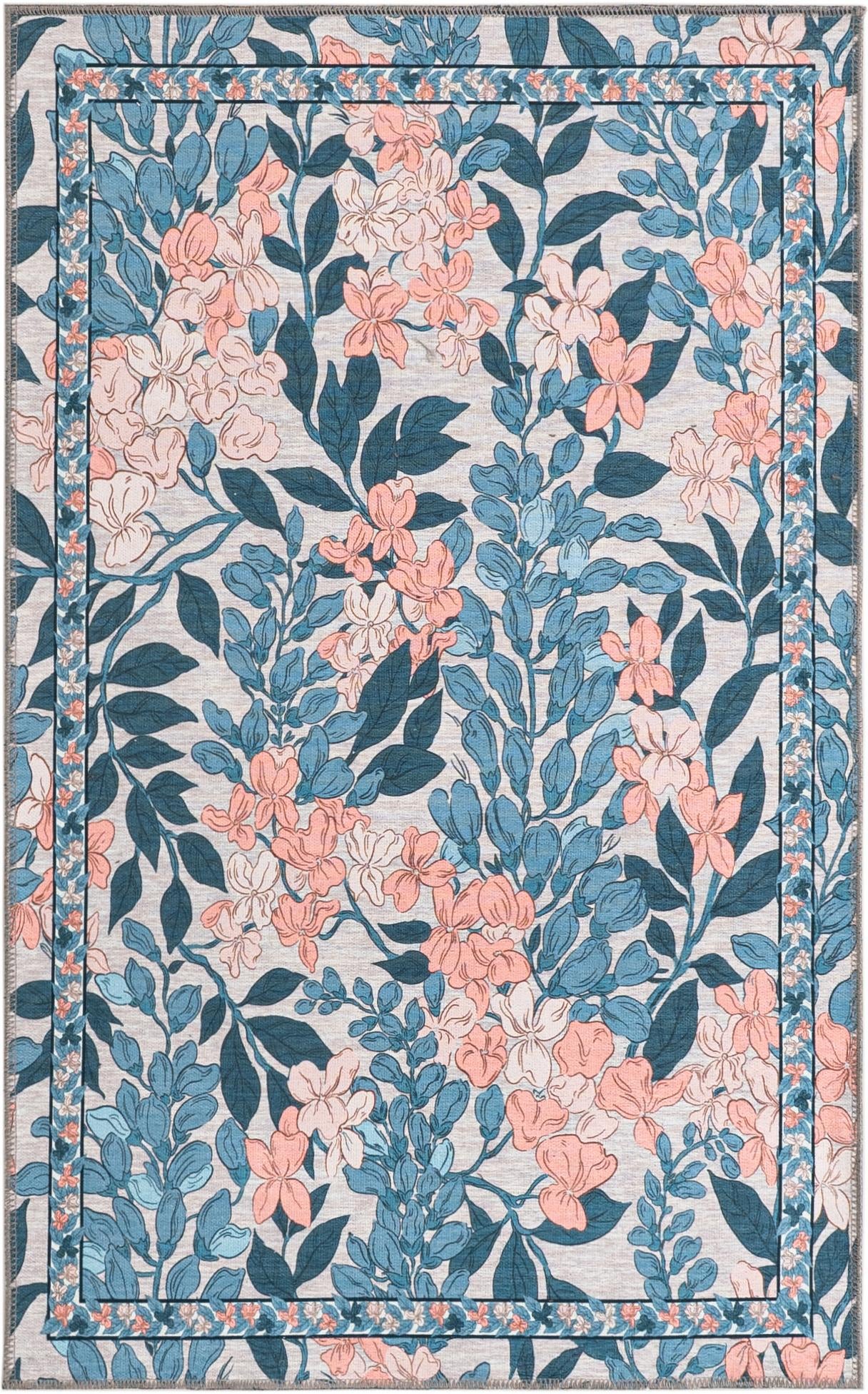 Rug Blue and Cream Swatch link