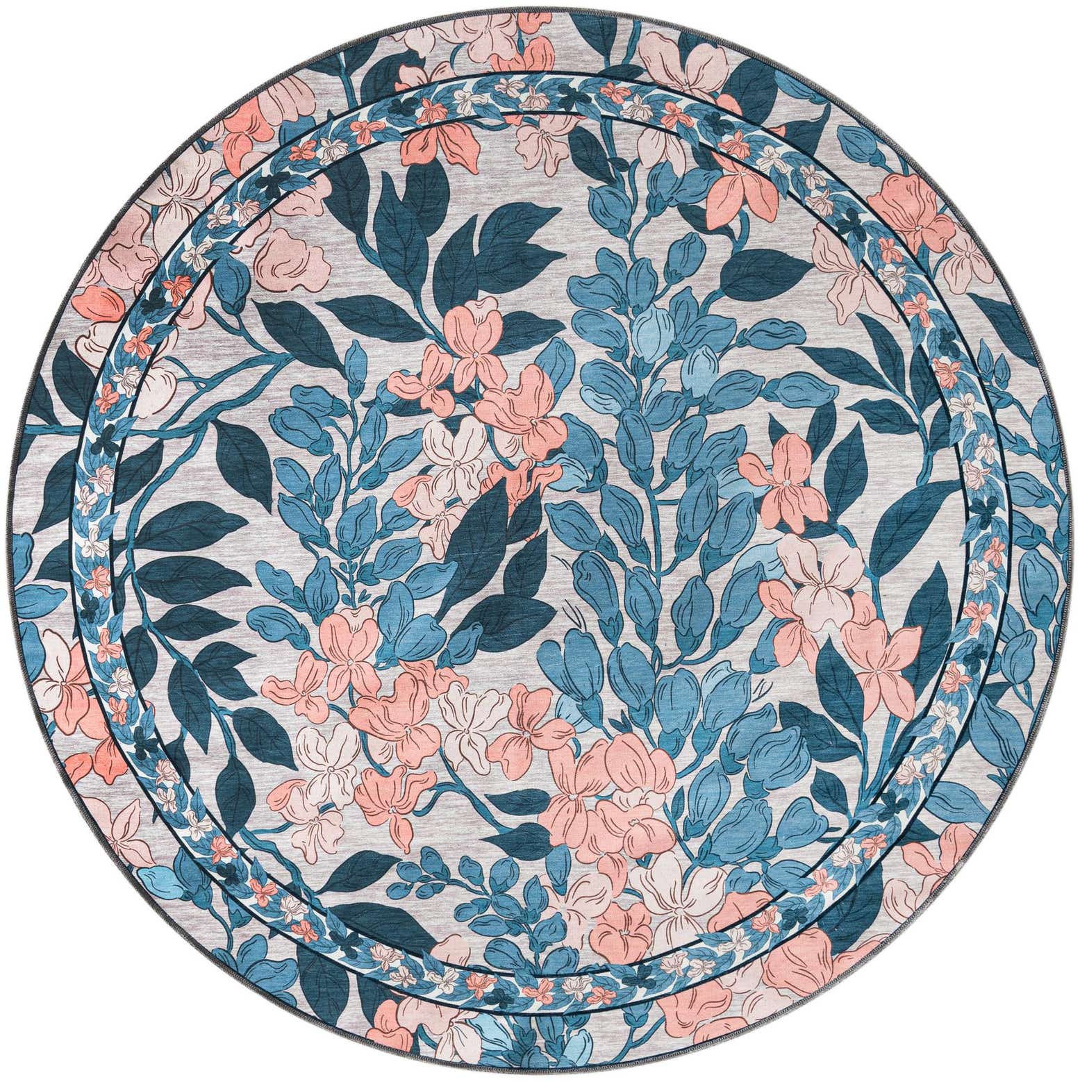 7' 10 x 7' 10 Yara Round Rug