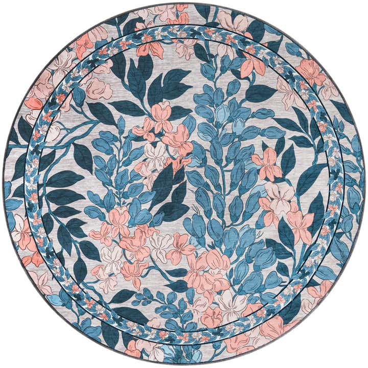 7' 10 x 7' 10 Yara Round Rug