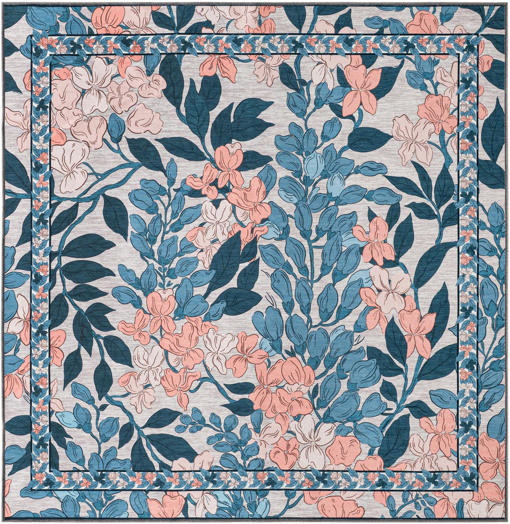 7' 10 x 7' 10 Yara Square Rug