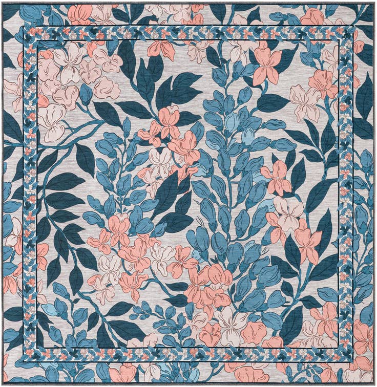 Detail image of 7' 10 x 7' 10 Yara Square Rug