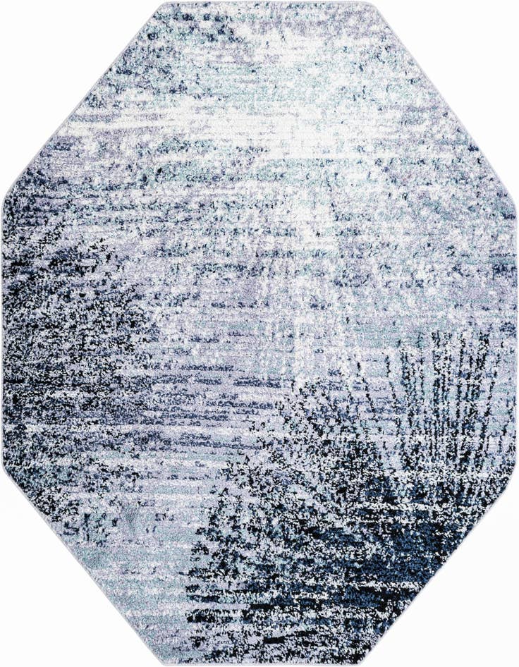 Detail image of 7' 1 x 7' 1 Tucson Octagon Rug