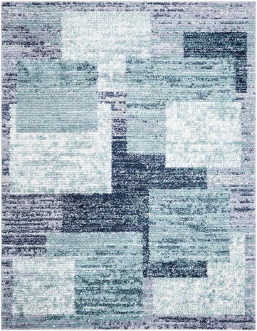 Blue and Gray Tucson Rug