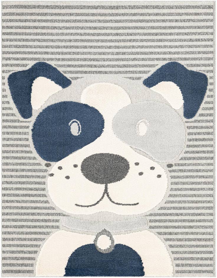 Detail image of 5' 3 x 8' Whimsy Kids Rug