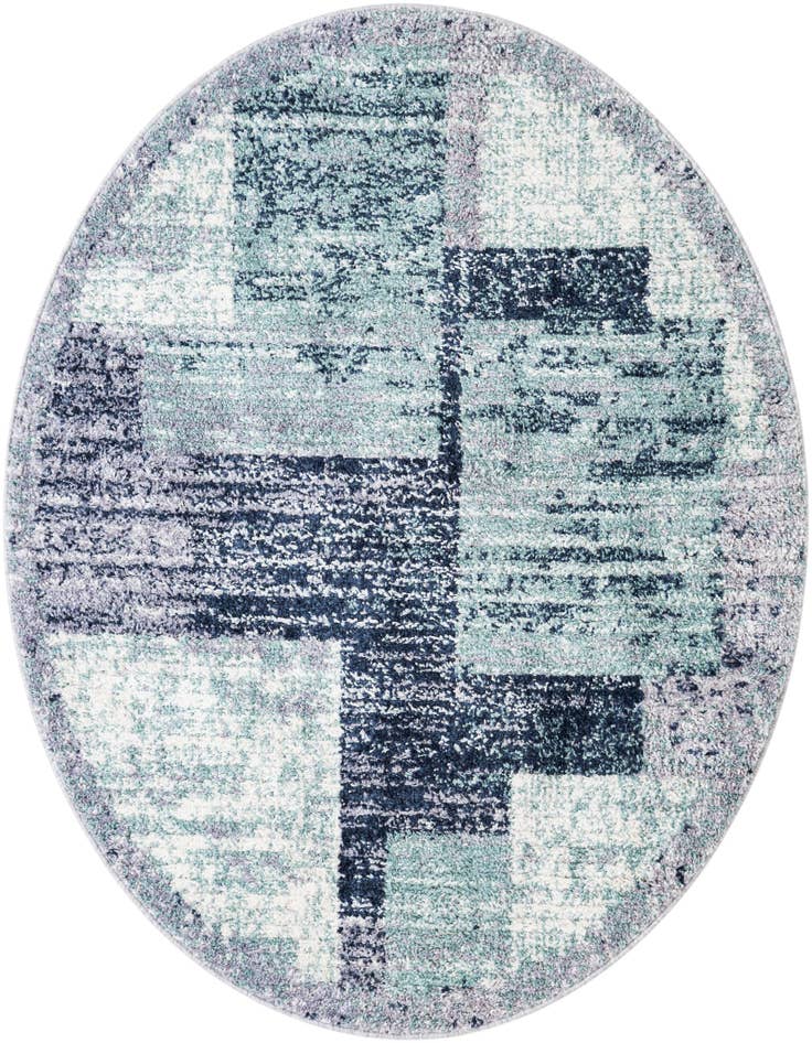 Detail image of 5' 3 x 5' 3 Tucson Round Rug