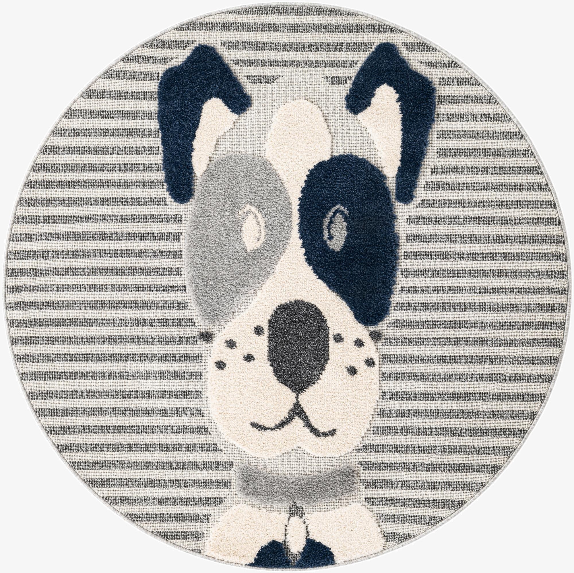 5' x 5' Whimsy Kids Round Rug