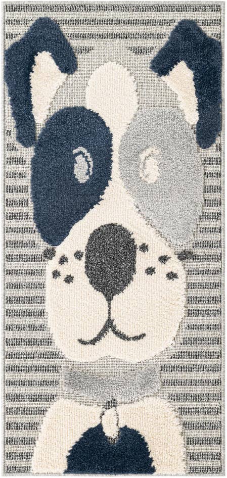 Detail image of 2' x 4' Whimsy Kids Runner Rug