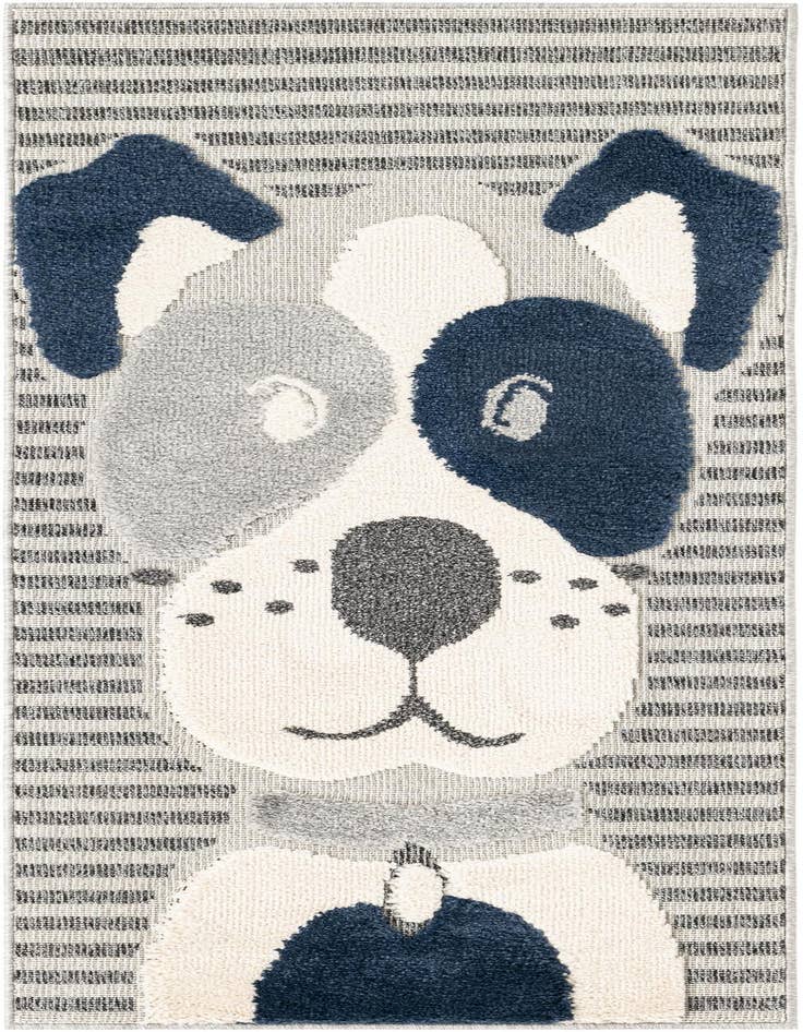 Detail image of 2' 7 x 6' Whimsy Kids Runner Rug