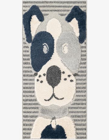 2' x 4' Whimsy Kids Runner Rug