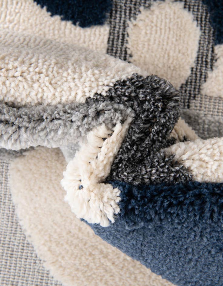 Detail image of 7' 10 x 7' 10 Whimsy Kids Square Rug