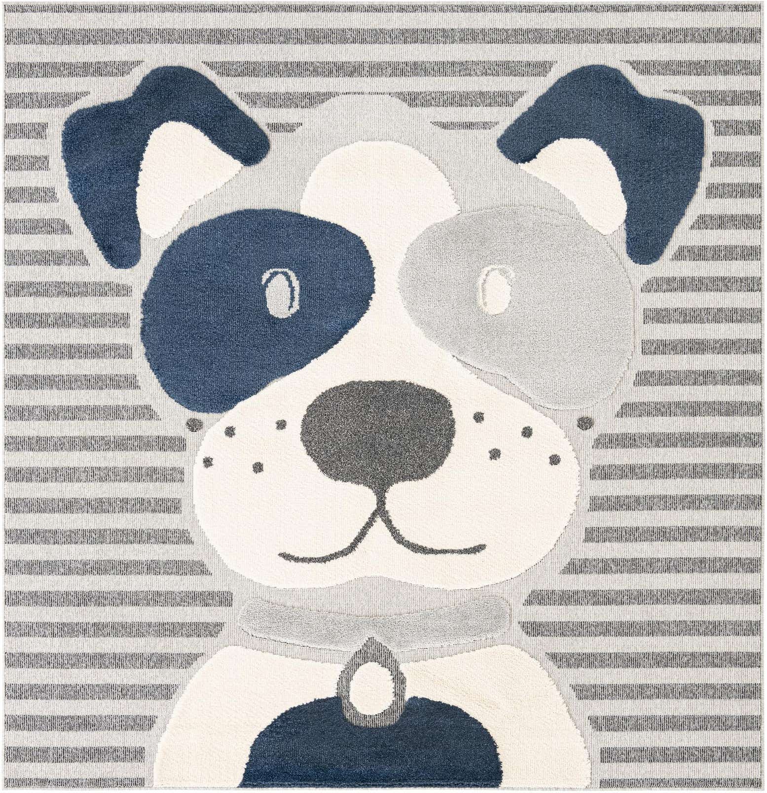 7' 10 x 7' 10 Whimsy Kids Square Rug