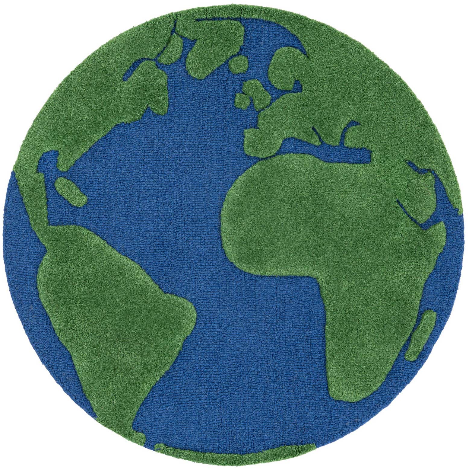 3' 1 x 3' 1 Playtime Kids Wool Freeform Rug