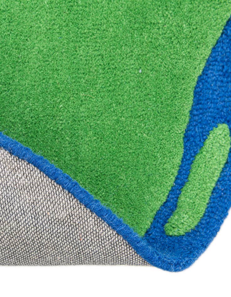 Detail image of 6' 1 x 6' 1 Playtime Kids Wool Freeform Rug