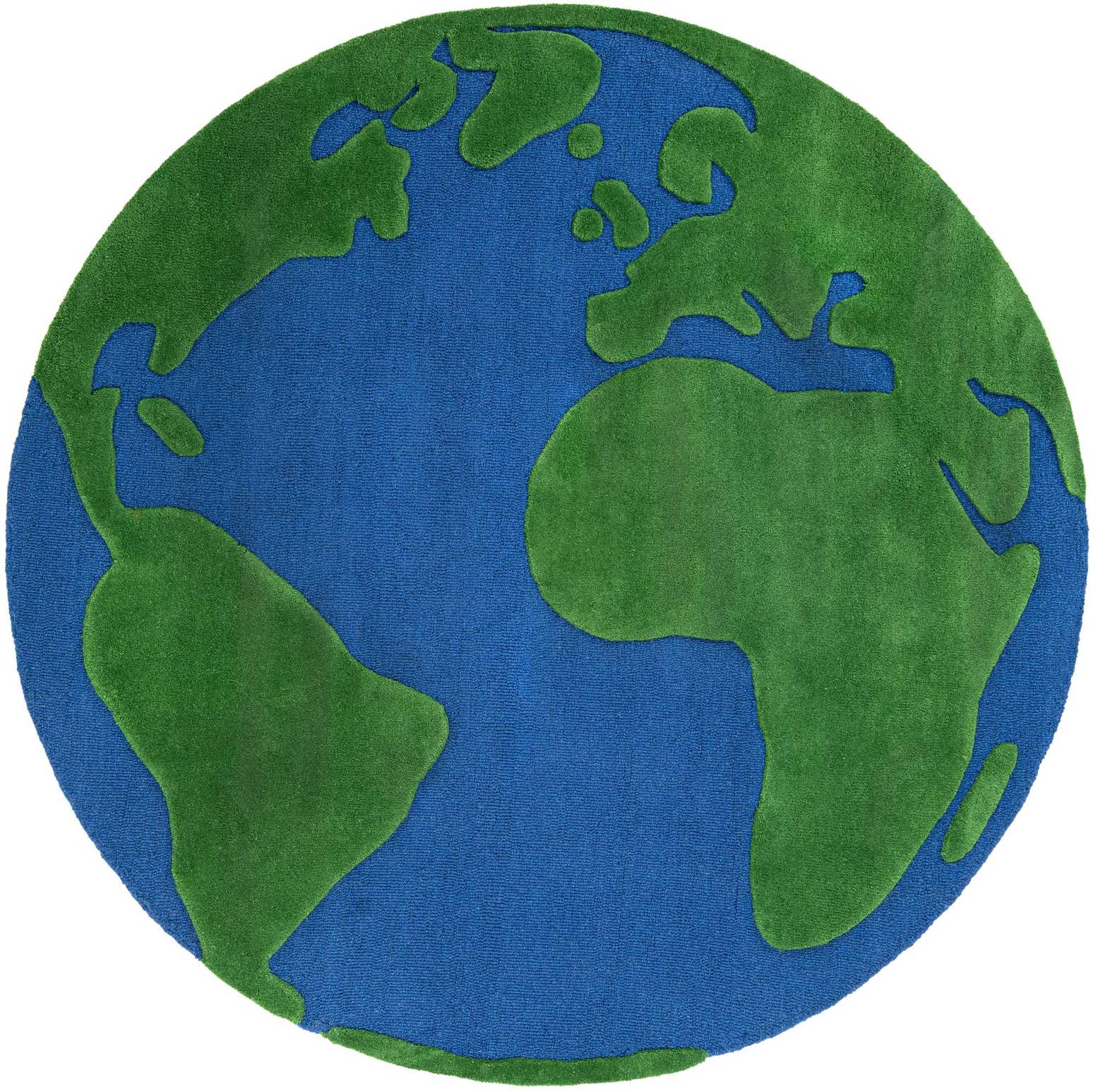 6' 1 x 6' 1 Playtime Kids Wool Freeform Rug