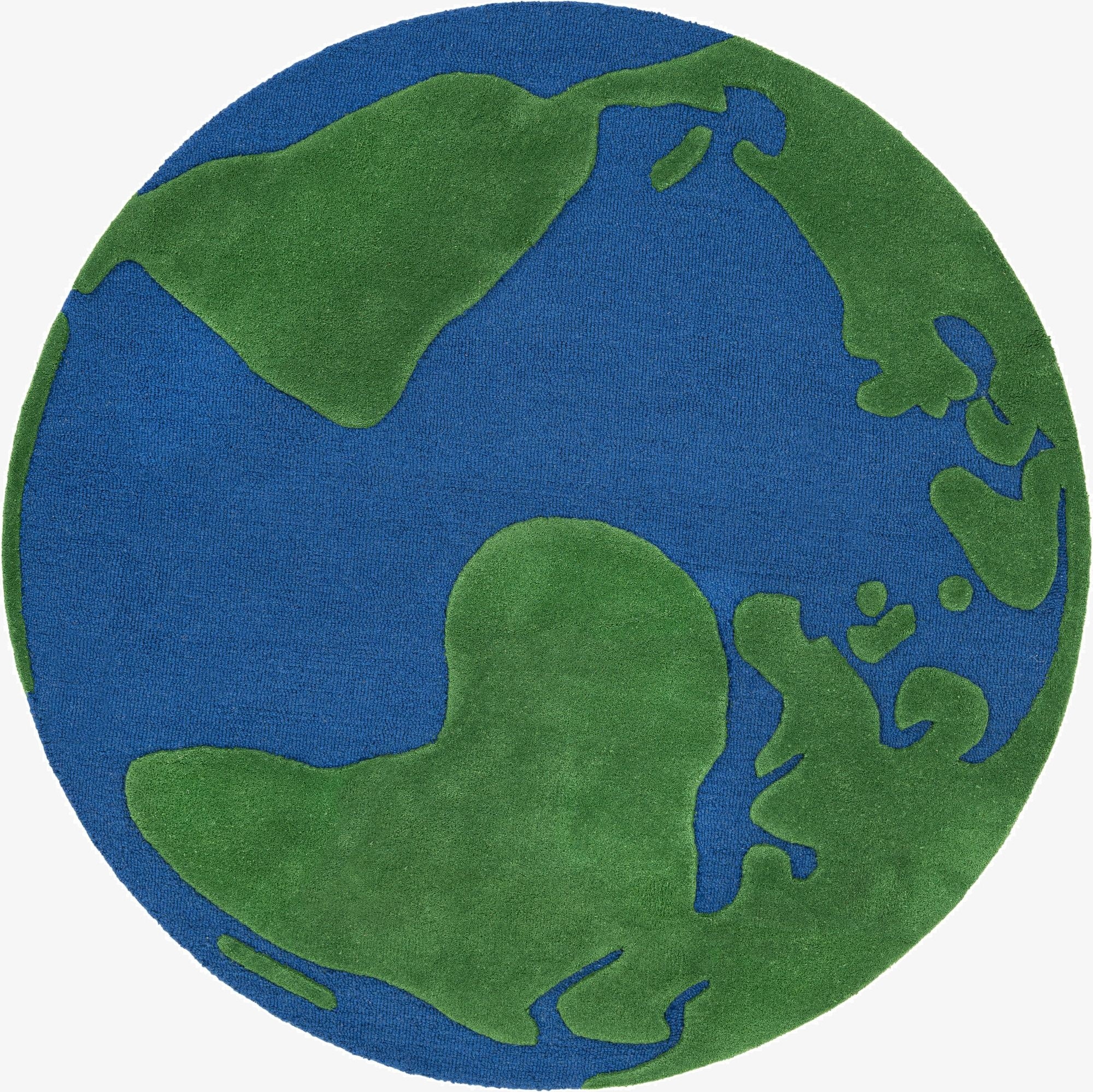 5' 1 x 5' 1 Playtime Kids Wool Freeform Rug