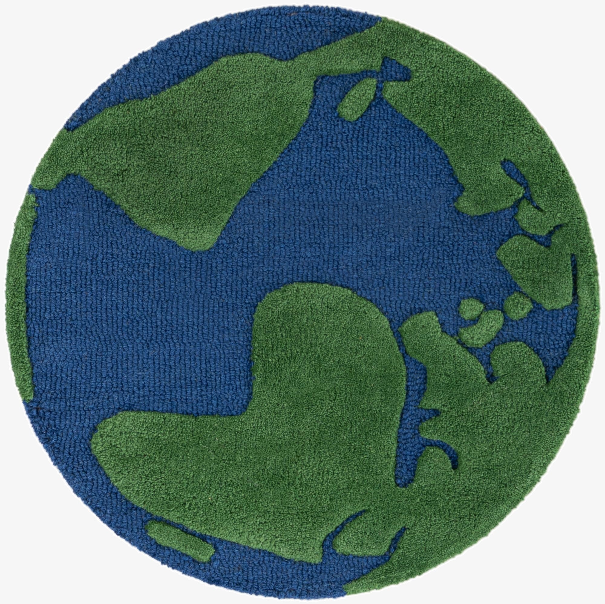 2' x 2' Playtime Kids Wool Freeform Rug