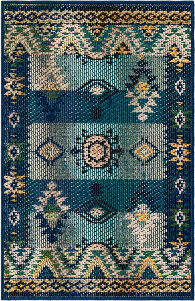 2' x 3' Easy-Clean Baja Indoor / Outdoor Rug