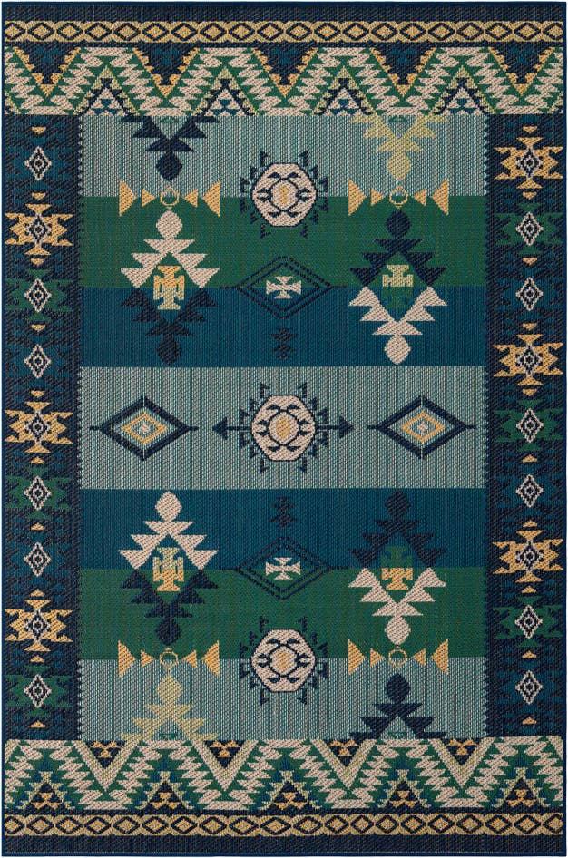 Detail image of 6' x 9' Easy-Clean Baja Indoor / Outdoor Rug