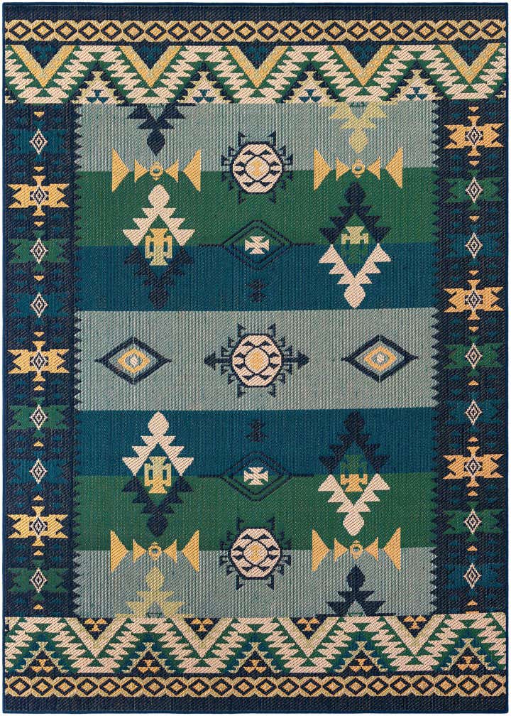 7' 10 x 10' Easy-Clean Baja Indoor / Outdoor Rug