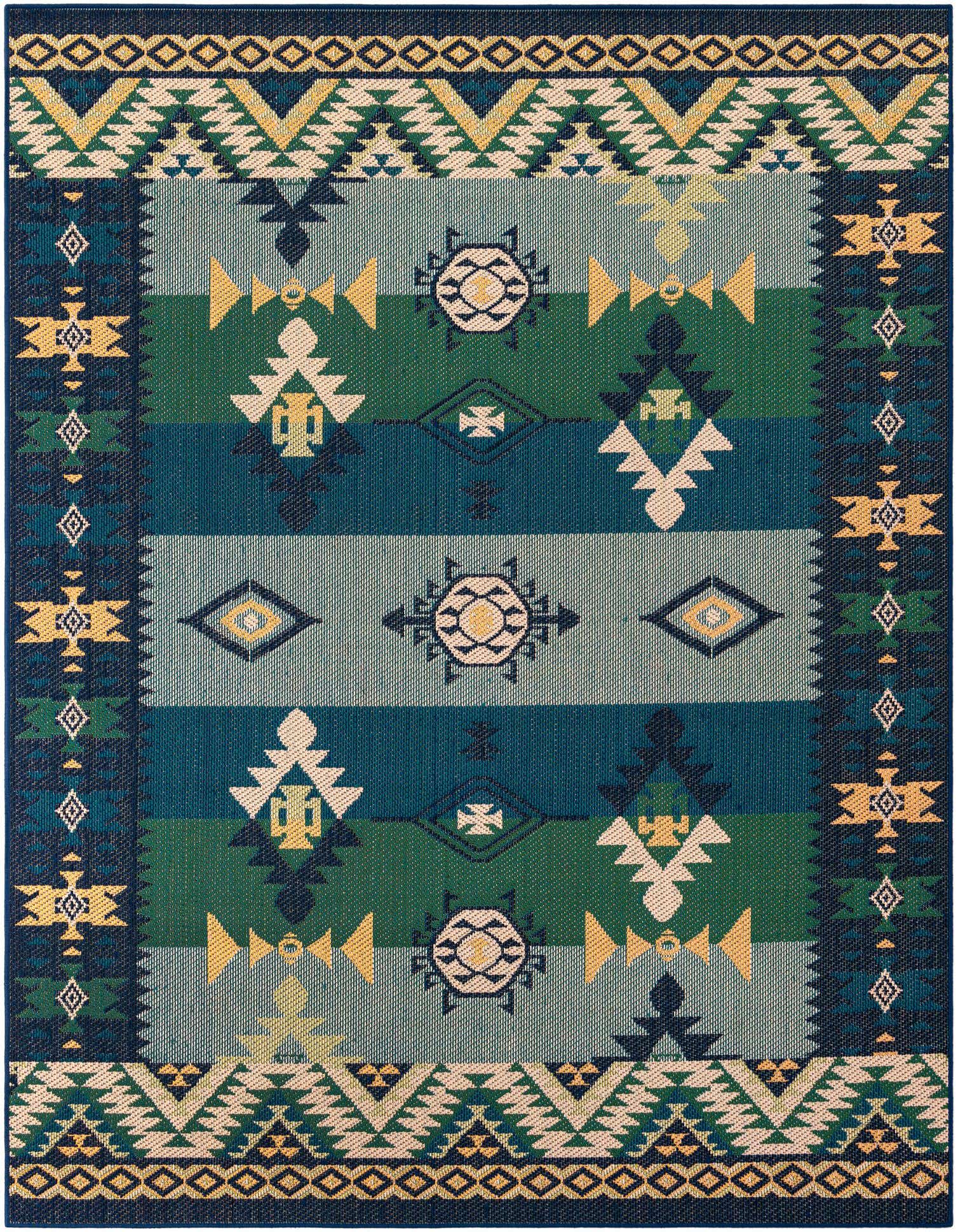 7' 10 x 10' Easy-Clean Baja Indoor / Outdoor Rug