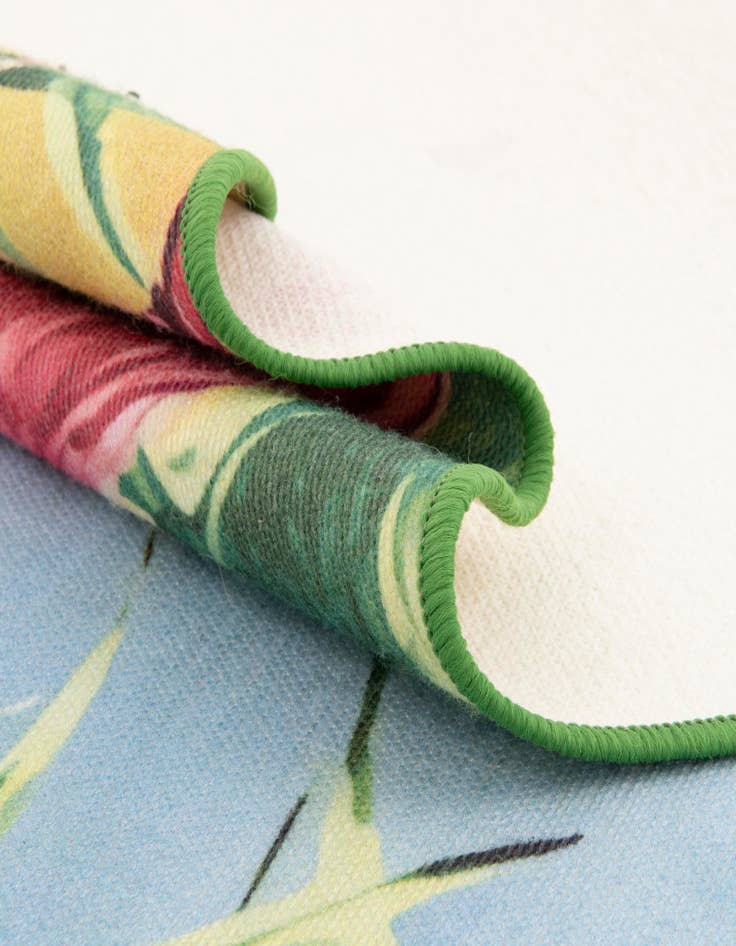 Detail image of 4' x 6'  Washable Jill Zarin Caribbean Dominica Indoor / Outdoor Rug