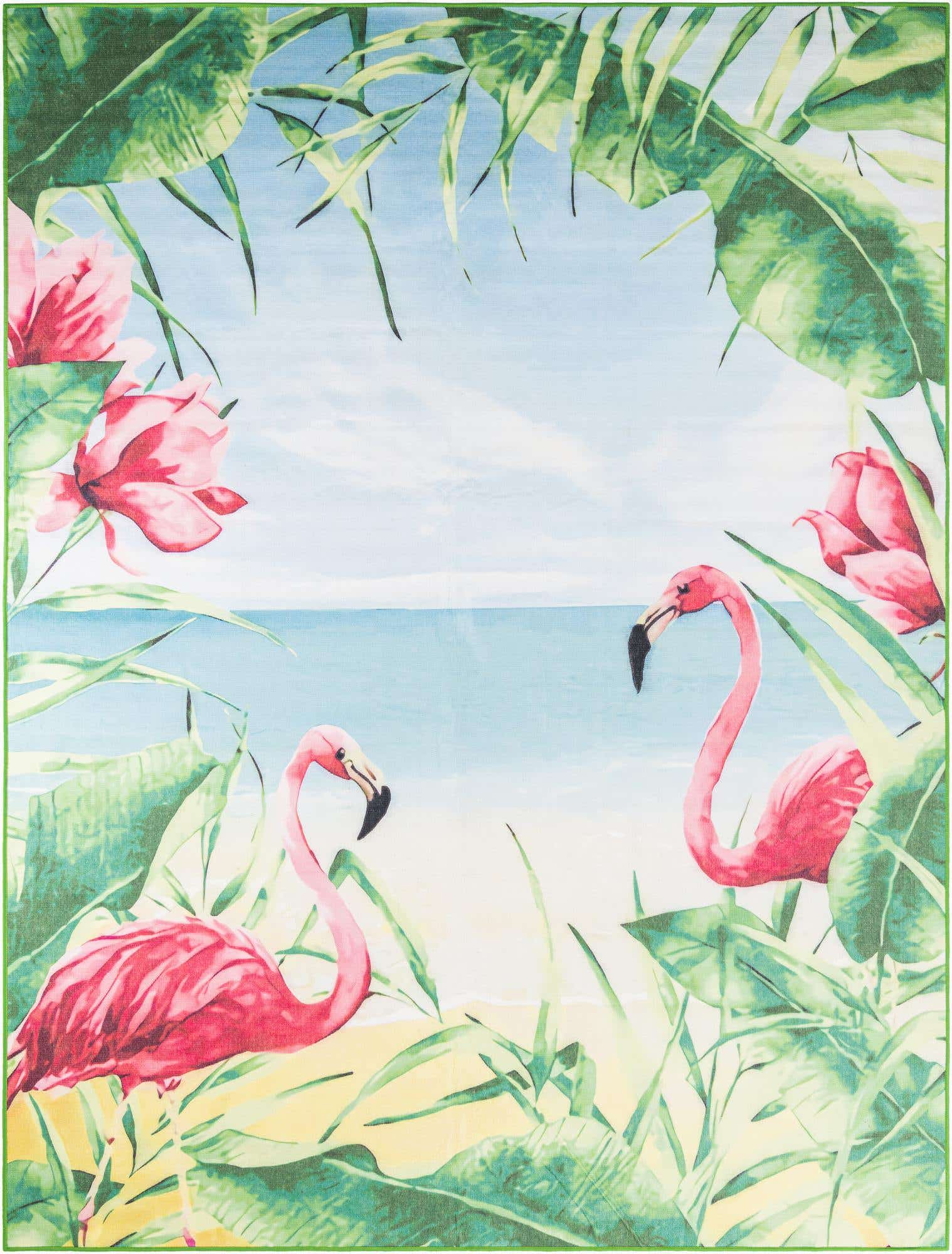 9' x 12' Easy-Clean Jill Zarin Caribbean Indoor / Outdoor Rug