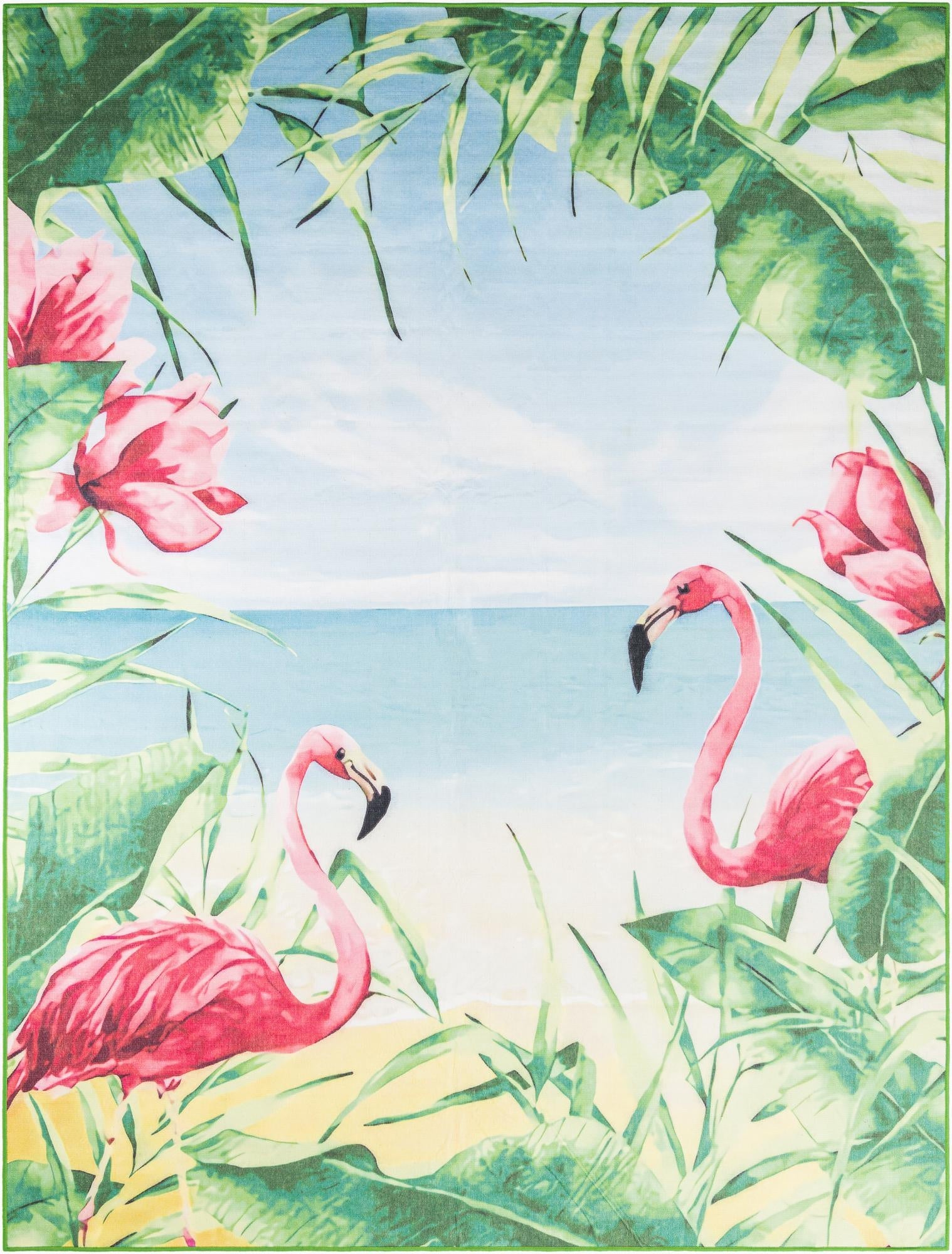 9' x 12'  Washable Jill Zarin Caribbean Indoor / Outdoor Rug