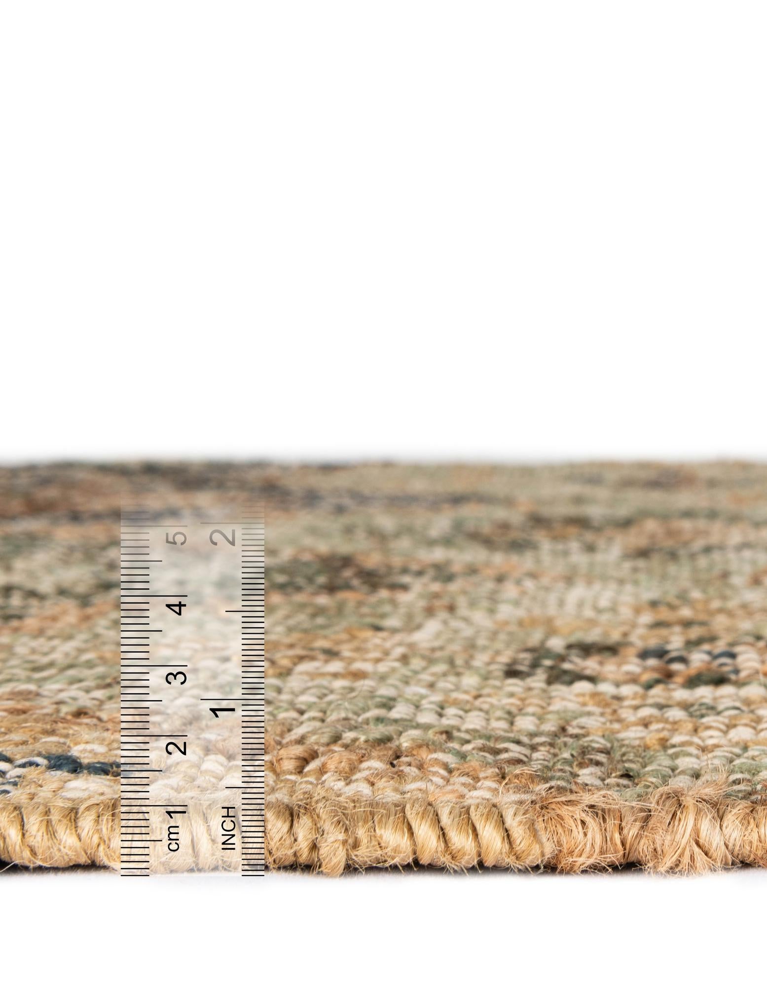 5' 1 x 8' Hand Woven Kala Handwoven Jute Rug